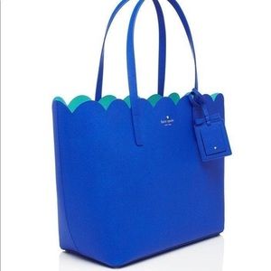 Kate Spade Scalloped Tote Bag